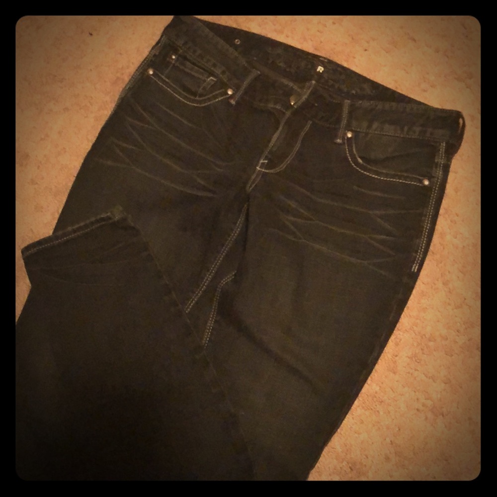 Express Distressed Jeans Ankle